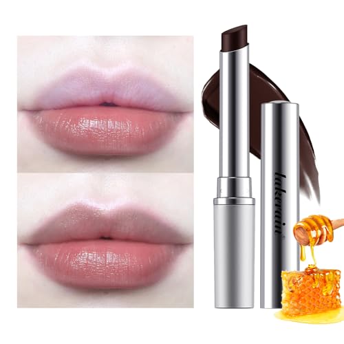 URQT Honey Tinted Lip Balm - Moisturizing Sheer Lipstick, Dark Cherry