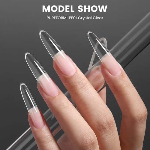 YOKEFELLOW Clear Poly Nail Gel 50g PF01-Crystal Clear Ultra Transparent Extension Gel