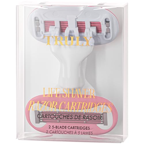 Truly Beauty Double-Bladed Razor Refill Cartridges - 2-Pack