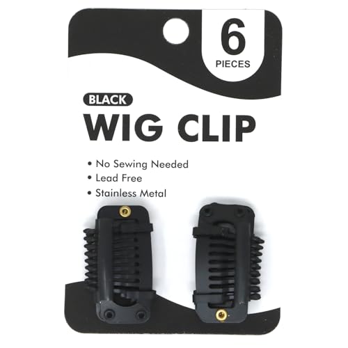 Hybrid Wig Clips - 6PCS No-Sew & Sew-In Options for Hair Extensions