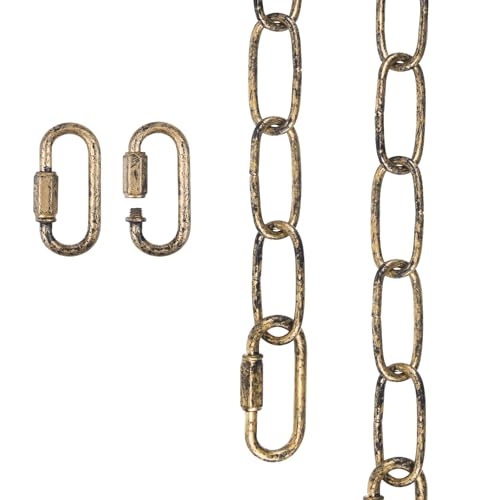 Garini 6 Feet Adjustable Aged Gold Pendant Light Chain