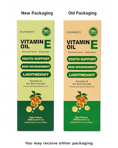 10 Fl Oz Organic Vitamin E Oil for Skin, Scars & Hair - Unscented