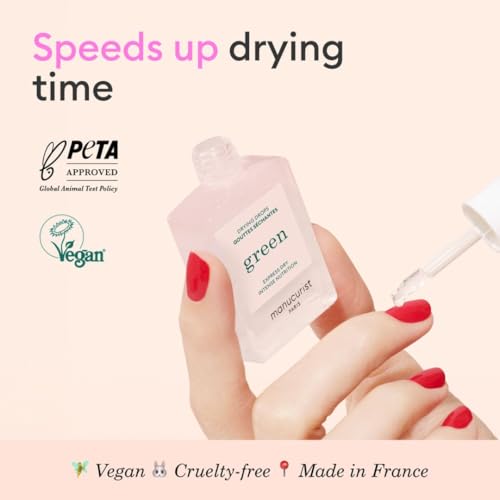 Manucurist Green Nourishing Nail Polish Drying Drops - Quick Dry Formula