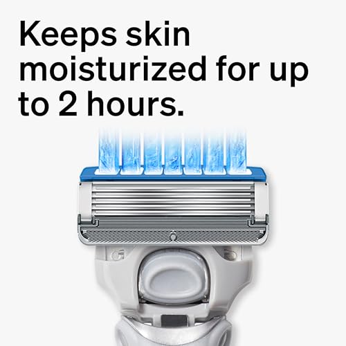 Schick Hydro Advanced Hydration Men’s 5-Blade Razor with Handle & Refills, Multicolor