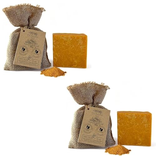 Dr.Ancient Sulfur Soap for Acne-Prone Skin & Dark Spots - 2 Pack
