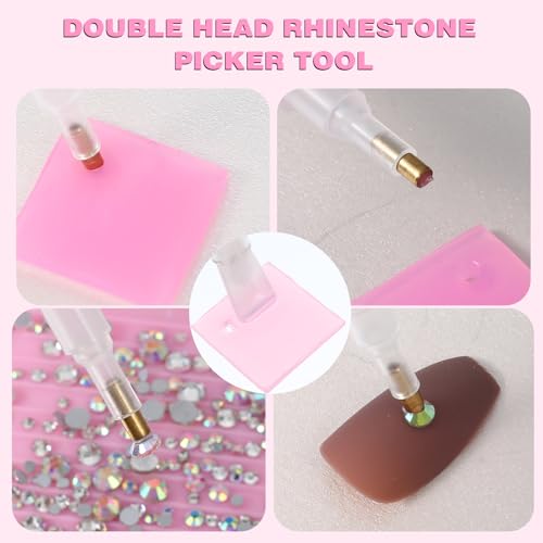 Rhinestone Picker Tool Set - 2 Dual-Ended Applicator Pens