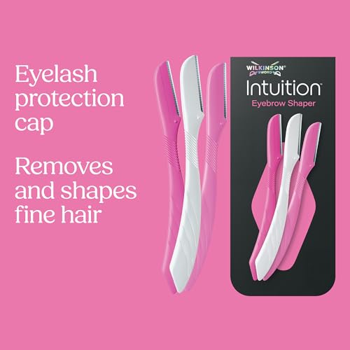 Wilkinson Sword Intuition Eyebrow Shaper Razor - 3 Count Beauty Tools