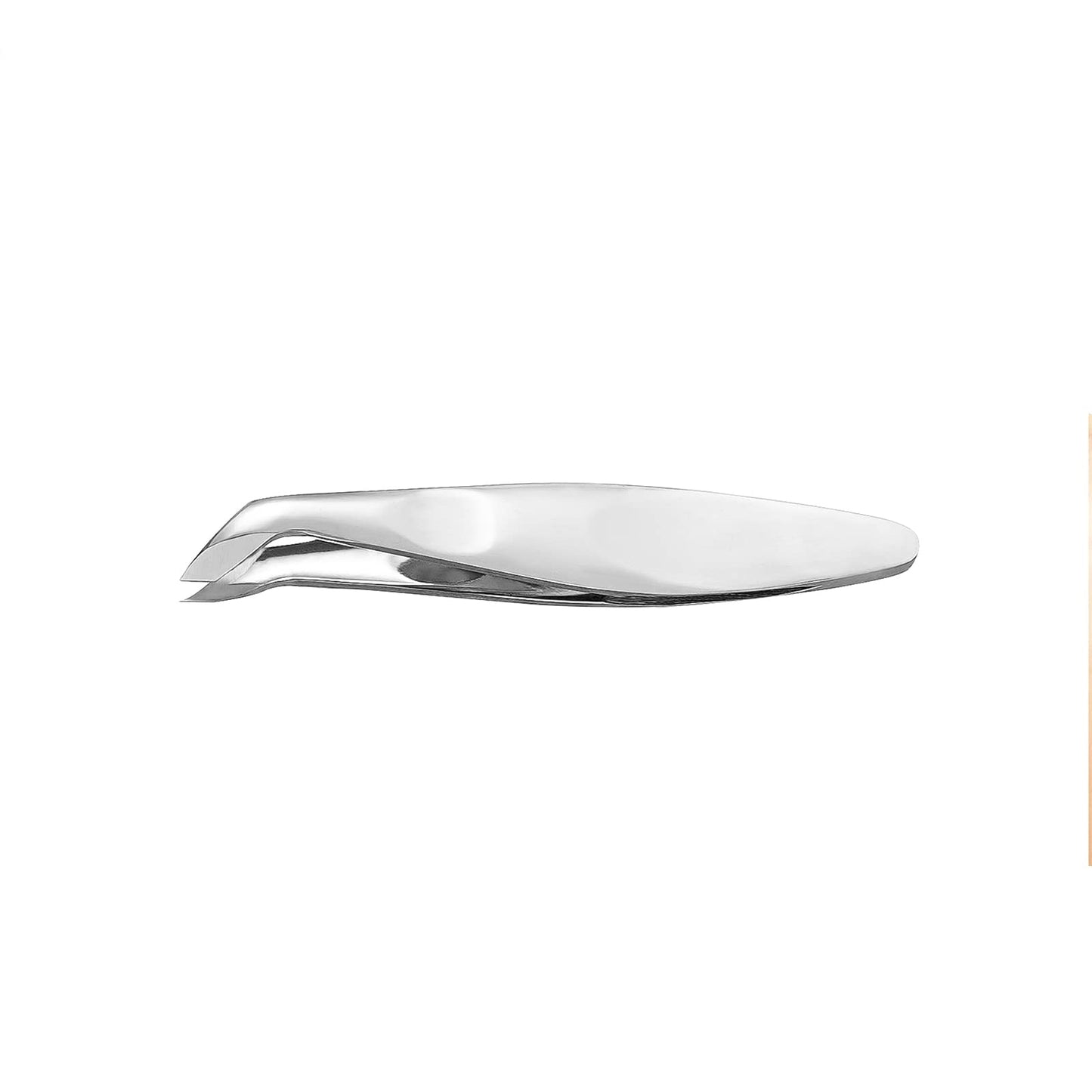 THRAU Mini Cuticle Trimmer for Manicure and Pedicure, Stainless Steel Cuticle Nipper, Precise Pointed Tip Cuticle Clipper for Trim Nail and Dry Skin
