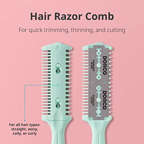 Tinkle Hair Cutter and Comb - 5 Pack for Easy Hair Styling