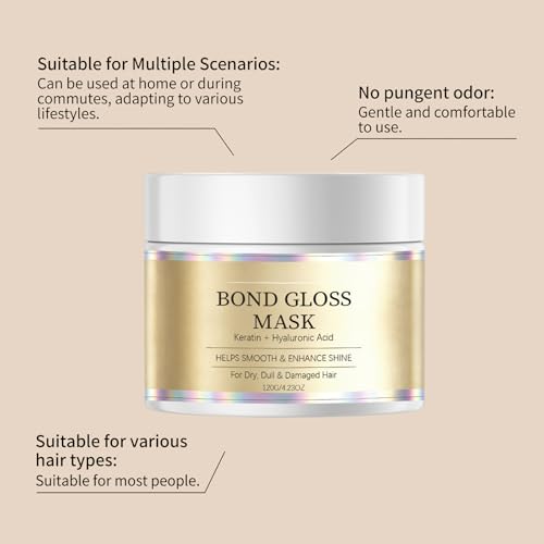 Stylress Hair Bond Repair Mask, Keratin Deep Conditioning Treatment, 120ml