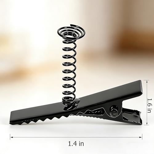 100PCS Duckbill Hair Clips with Springs for DIY Hair Accessories