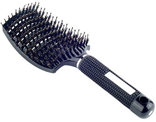 PERFEHAIR Boar Bristle Detangling Hair Brush for All Hair Types