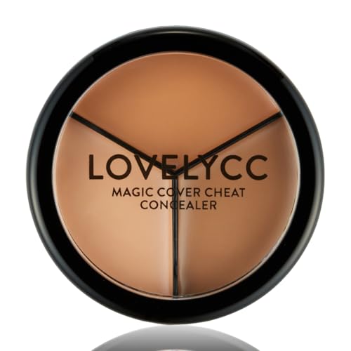 LOVELYCC Magic Cover Cheat Concealer - Full Coverage Face Corrector (12g)