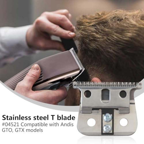 BLUE ELF Replacement Clipper Blade T-Outline #04521 for Andis Trimmers