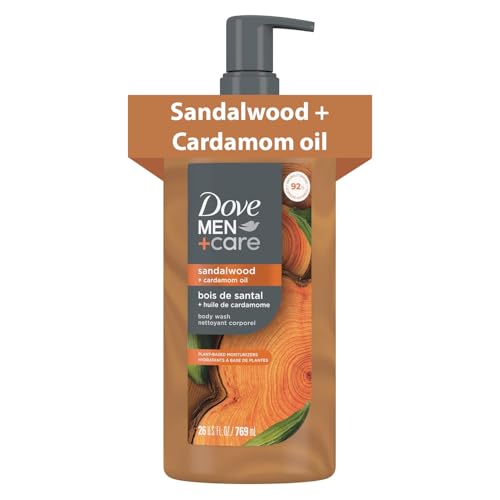 Dove Men+Care Moisturizing Body Wash - Sandalwood & Cardamom, 26oz