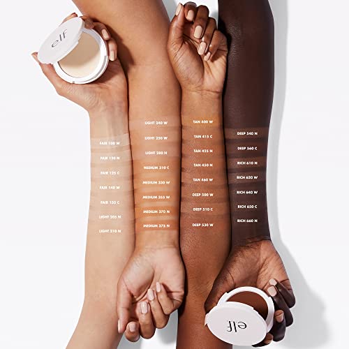 e.l.f. Camo Powder Foundation - Long-Lasting Semi-Matte Face Makeup
