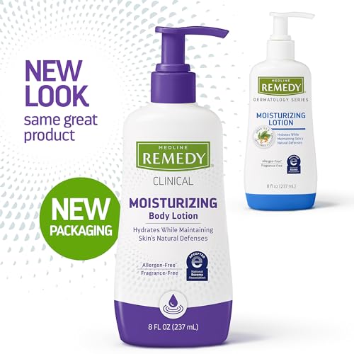 Medline Remedy Clinical Skin Cream Moisturizer - Fragrance-Free, 8 fl oz