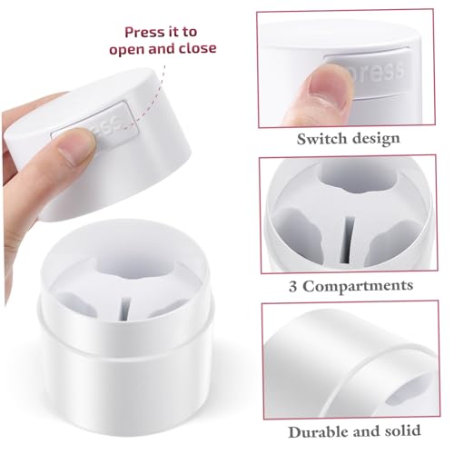 Beaupretty Eyelash Glue Storage Container - Leak-Proof Makeup Case