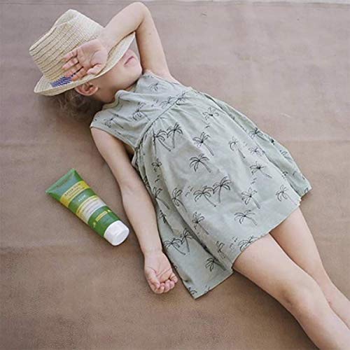 Babo Botanicals After Sun Aloe Vera Gel - Soothing Hydrating Formula, 8 oz