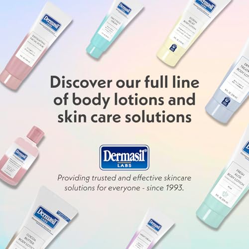 Dermasil Cocoa Butter Body Lotion 5-Pack - 8 Oz Each, Fast-Absorbing