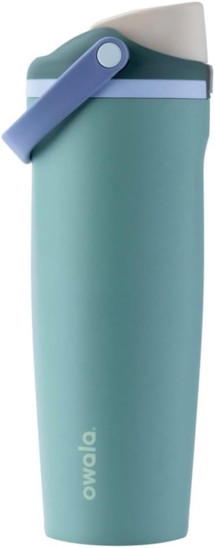 Owala FreeSip Sway Insulated Stainless Steel Water Bottle - 40oz, Two-Way Spout, BPA Free, Leak Proof, Ideal for Travel & Sports