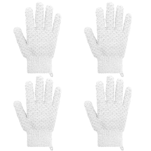 Exfoliating Bath Gloves - Heavy Texture Body Scrub for Smooth Skin