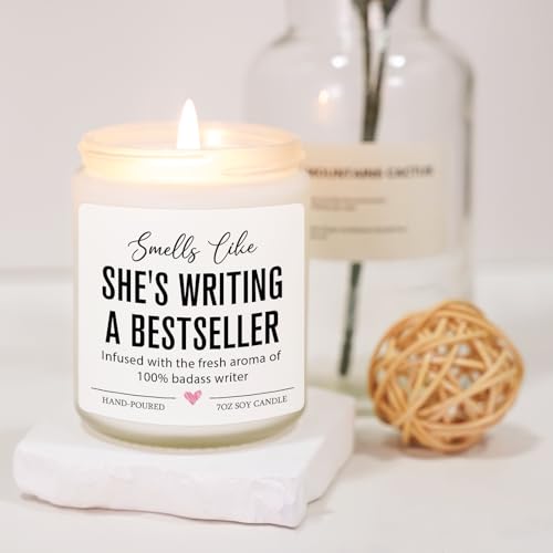 Lavender-Scented Writer Candle - Gift for Aspiring Authors
