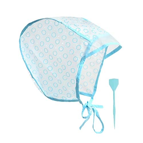 Hair Coloring Kit - Highlight Cap with Plastic Crochet Hook for Easy Hair Dyeing | 1 Pc