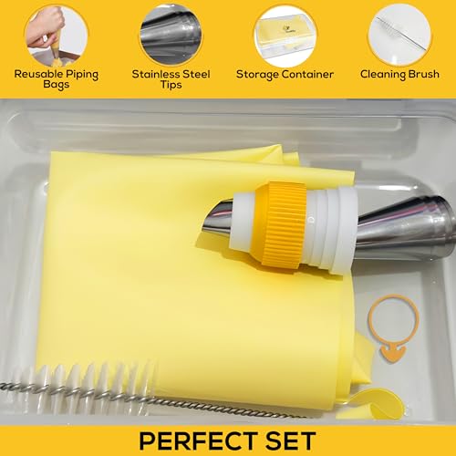 Deviled Egg Piping Tool Set – 9-Piece Silicone Decorating Kit