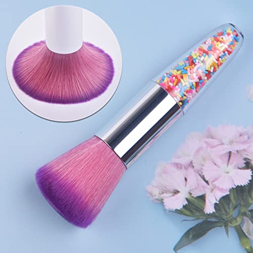 Nail Art Dust Remover Brush for Acrylic Gel Nails - Ycyan