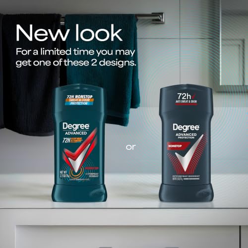 Degree Men Nonstop Antiperspirant Deodorant - 72-Hour Sweat Protection