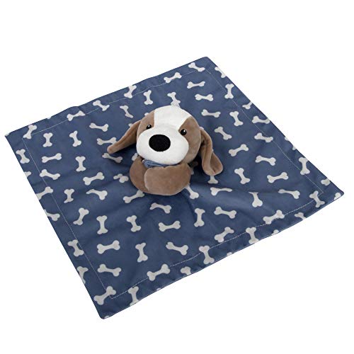 Minky Puppy Dog Lovey Blanket for Babies & Toddlers