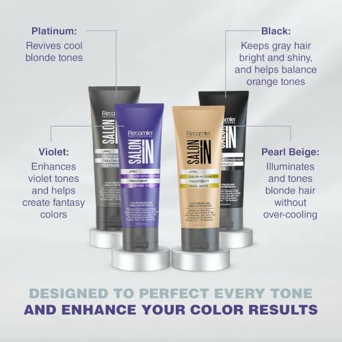 Recamier Professional Salon In Purple Hair Mask | Platinum & Color-Treated Hair Care