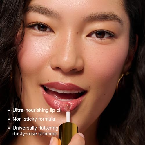 Winky Lux Ultra-Nourishing Tinted Lip Oil - Rose Reverie Dusty Rose