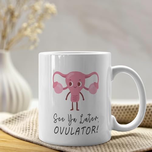 NATSUNO Hysterectomy Mug - 11oz Double-Sided Coffee Cup