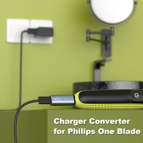 Type-C Shaver Charger Adapter for Philips Norelco 2000-9000 Series