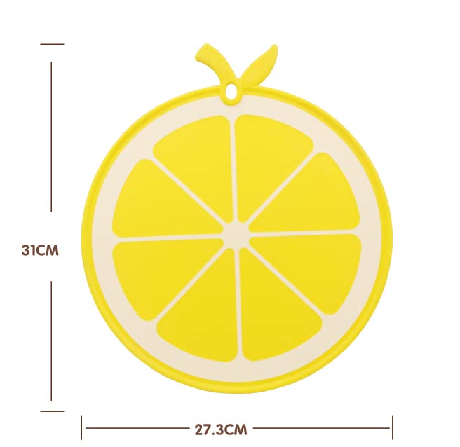 LESTAY Plastic Chopping Board - BPA Free, 12x10.5 Inch, Anti-Slip