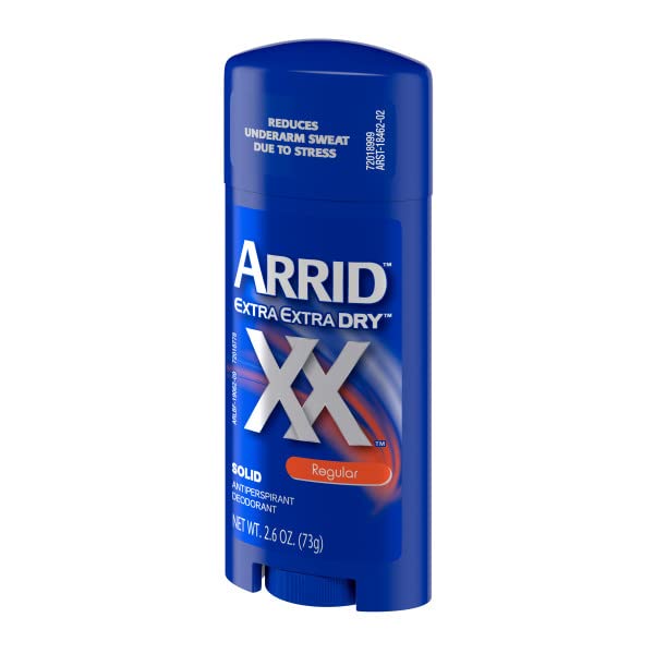 Arrid Extra Extra Dry Solid Antiperspirant Deodorant 2.6 oz (Pack of 2)