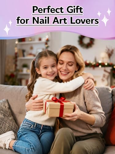EBANKU 24 Colors Nail Art Pens Double Head Quick-Drying Markers for DIY Nail Design (Variation B)