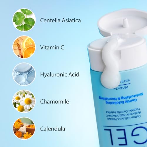 Ebanel Brightening Peeling Gel for Face and Body - Gentle Exfoliator