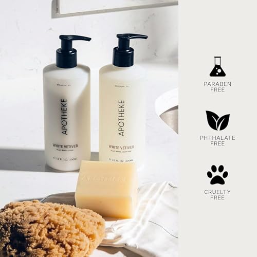 APOTHEKE White Vetiver Hand & Body Lotion - 10 Fl Oz Moisturizer
