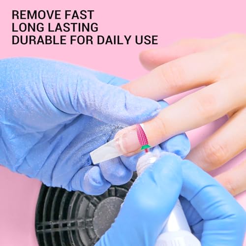 MelodySusie Typhoon Nail Drill Bits Coarse-C Pink Blossom 3/32'' Carbide Tungsten for Acrylic & Gel