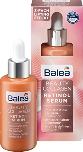 Balea Beauty Collagen Retinol Serum – Anti-Aging Face Treatment, 30ml