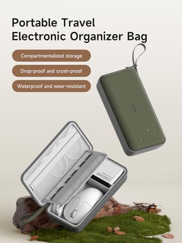 Hagibis Electronics Travel Organizer Case, Waterproof Hard Tech Pouch
