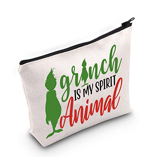 WZMPA Green Monster Makeup Bag 23x17cm - Grin Spirit Animal