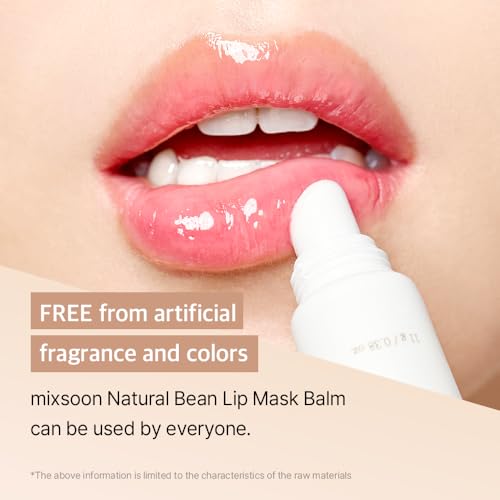 mixsoon Natural Bean Lip Mask & Balm - Vegan Hydrating Treatment (11g)
