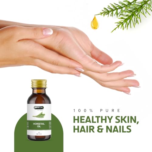 Horsetail Oil 30ml - Cold-Pressed Equisetum for Hair and Nails
