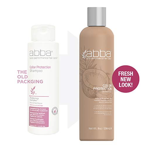 ABBA Pure Color Protection Shampoo with Coconut Oil & Sage