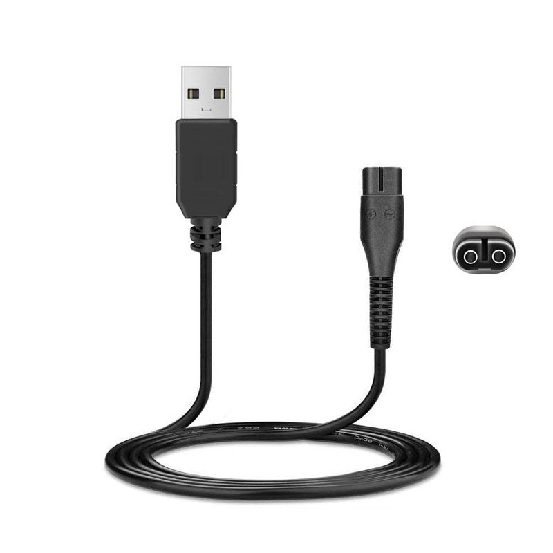 4.3V Electric Shaver USB Charging Cable For Philips Norelco A00390 One Blade QP2520 RQ330 RQ350 S510 S520 S1010 S1050 Power Charger Travel Portable
