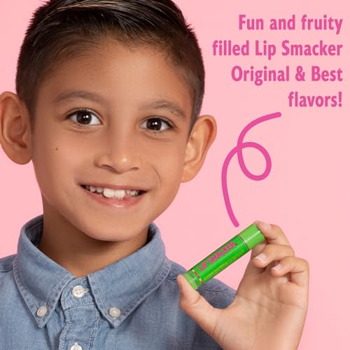 Lip Smacker Party Pack - 10 Moisturizing Lip Balms in Classic Flavors